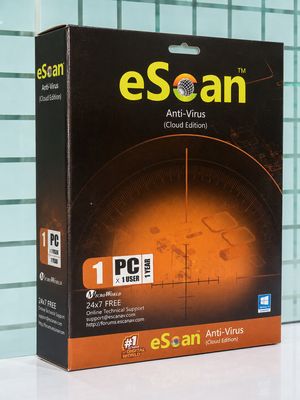 1 User, 1 Year, eScan Anti-Virus Security (V.14.x)
