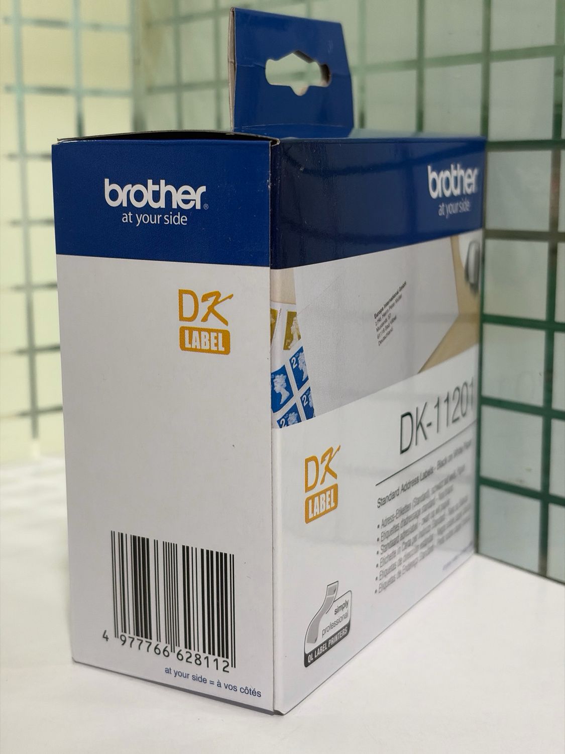 Brother DK11201 Standard Address Label, 29mm X 90mm X 400pcs
