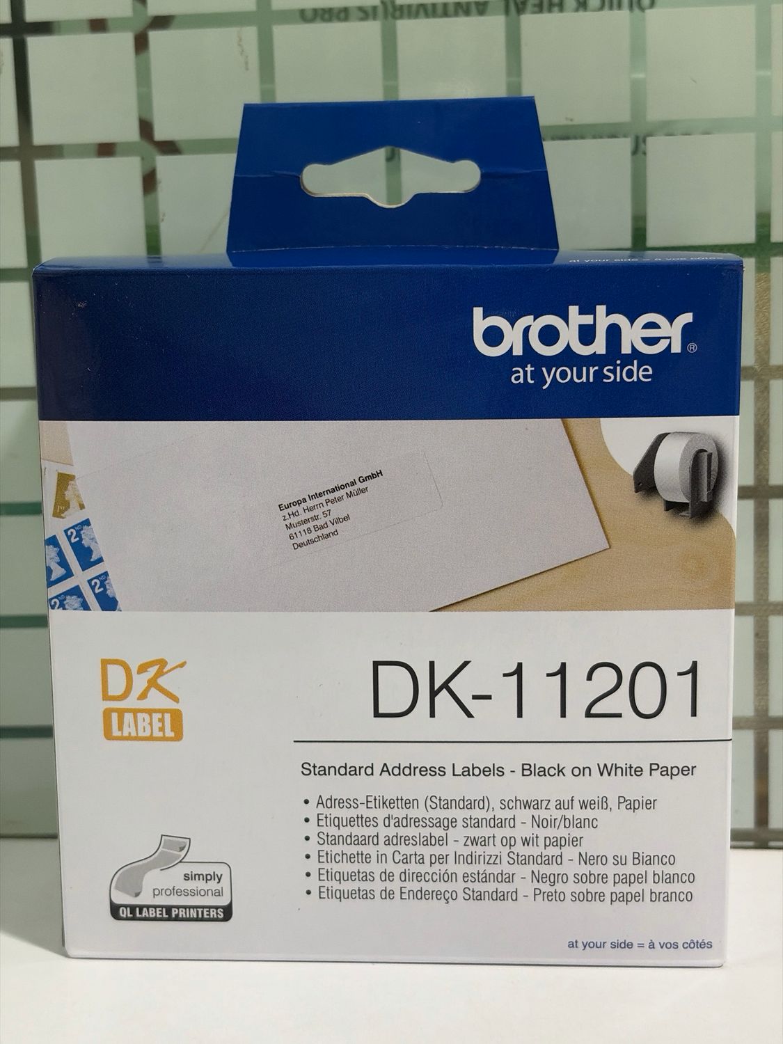 Brother DK11201 Standard Address Label, 29mm X 90mm X 400pcs