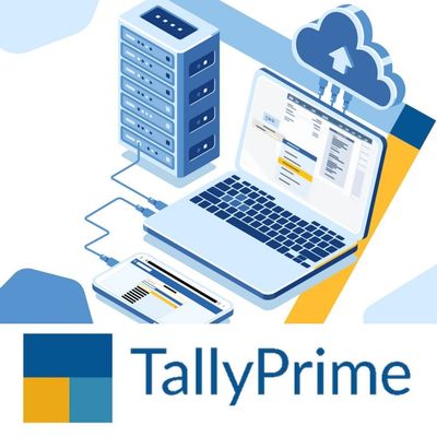 New 2pc 1yr Tally Prime Accounting Software