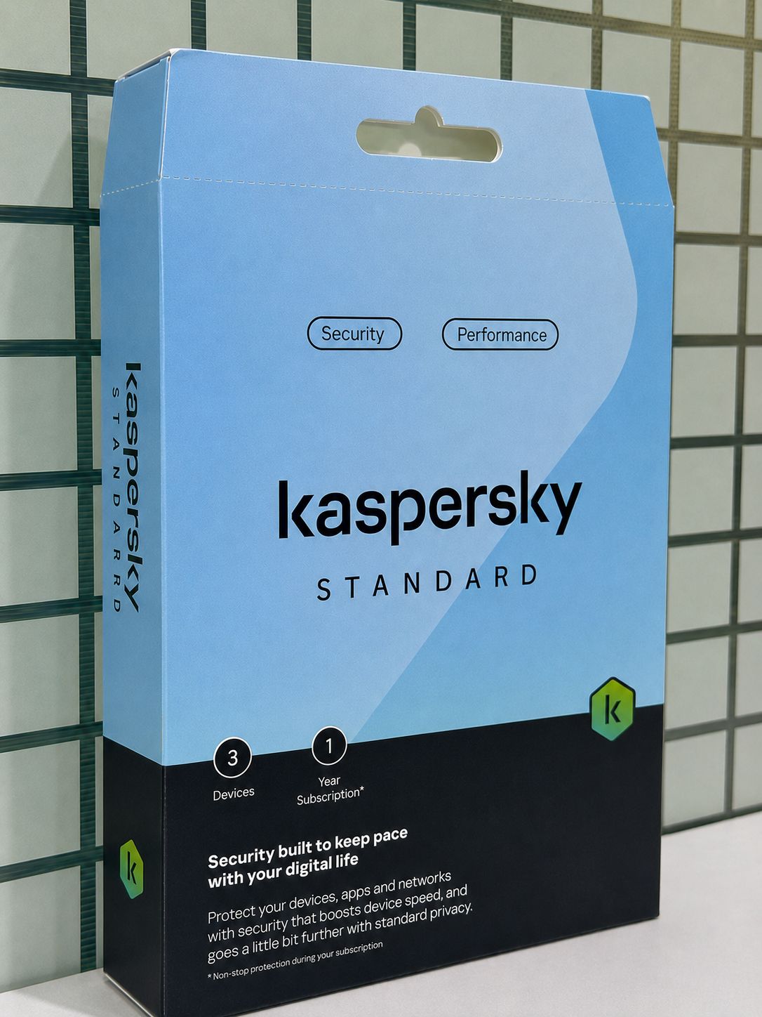 3 User, 1 Year, Kaspersky Standard (Single Key)