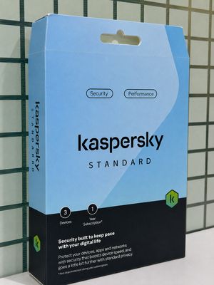 3 User, 1 Year, Kaspersky Standard (Single Key)