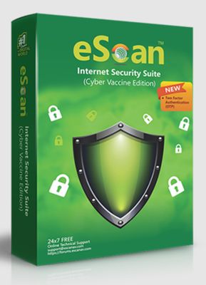 New v22x, 1 User, 1 Year, eScan Internet Security