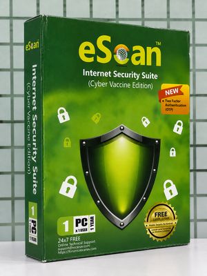 New v22x, 1 User, 1 Year, eScan Internet Security