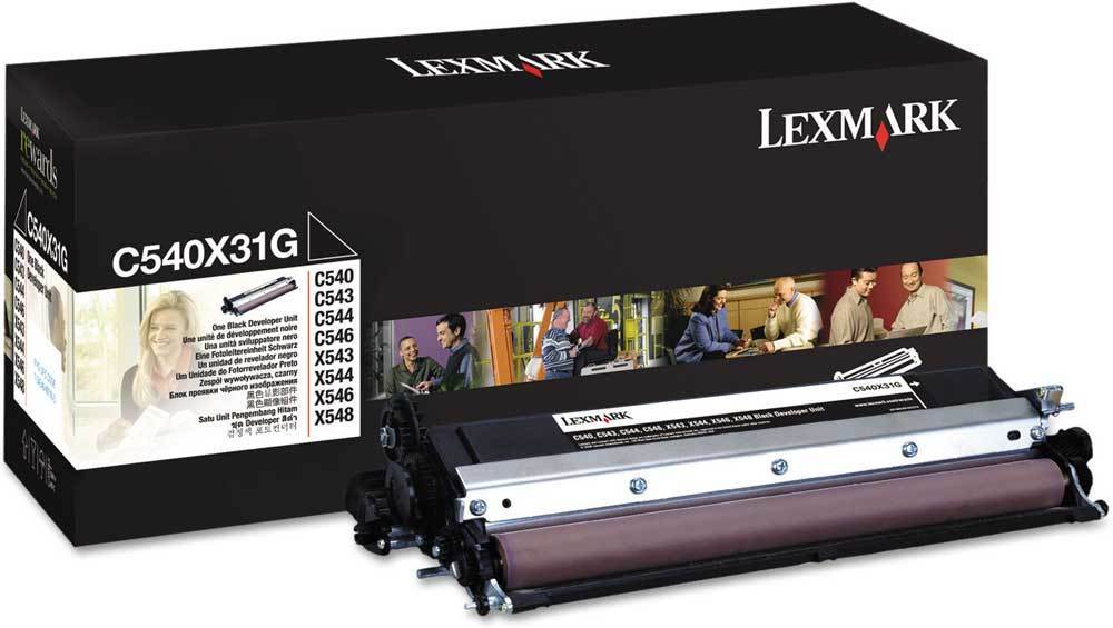 Lexmark C540X31G Black Developer Unit