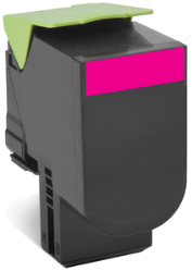 Lexmark 80C80M0 Magenta Toner Cartridge