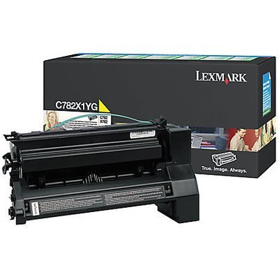 Lexmark C782X1YG High Yield Yellow Toner Cartridge