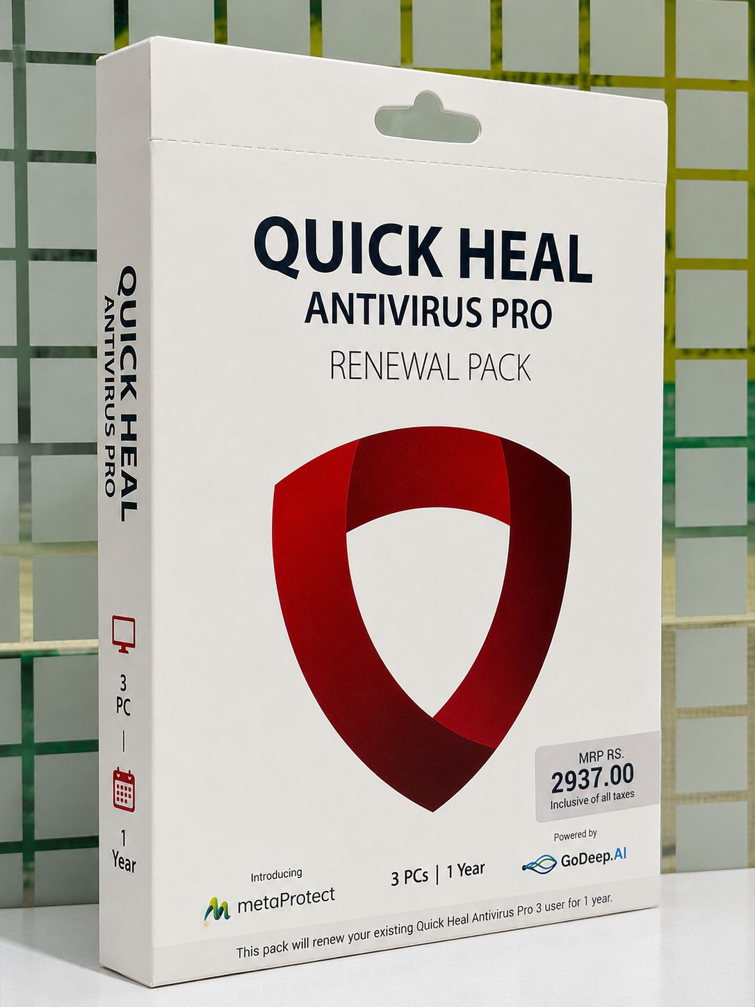 Renewal 3pc 1yr Quick Heal Antivirus Pro