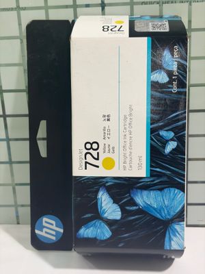 HP DesignJet 728 Yellow Ink, 130ml (T730, T830)