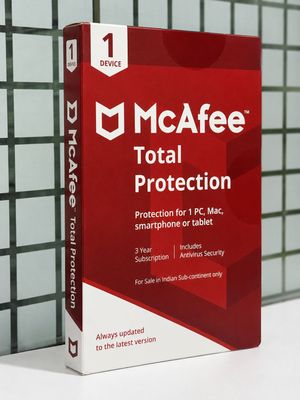 Renewal, 1 User, 3 Year, Mcafee Total Protection