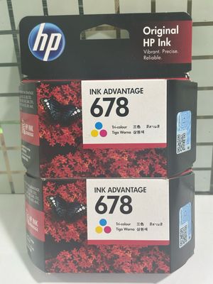 HP 678 Tri-Color Ink Cartridge (Pack of 2)