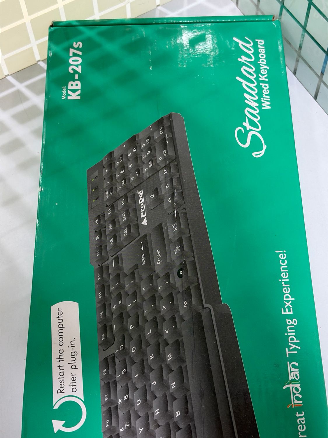 Prodot Ps/2 Wired Keyboard (KB207s)