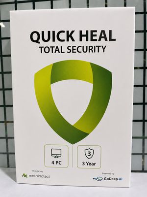 New, 4 User, 3 Year, Quick Heal Total Security