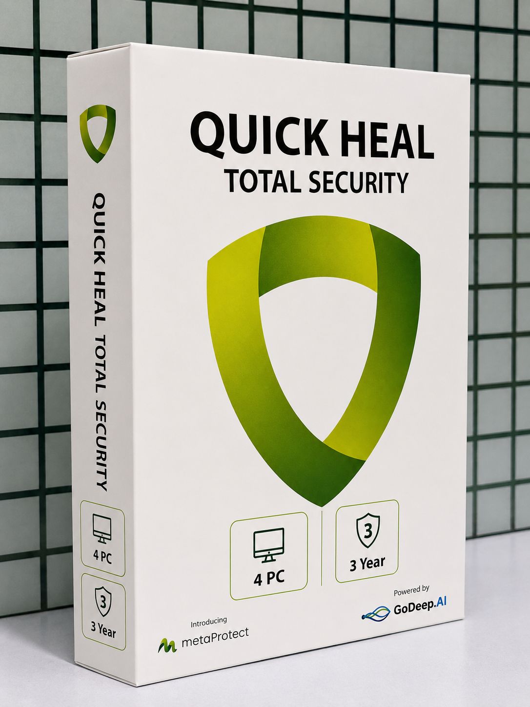 New 4pc 3yr Quick Heal Total Security