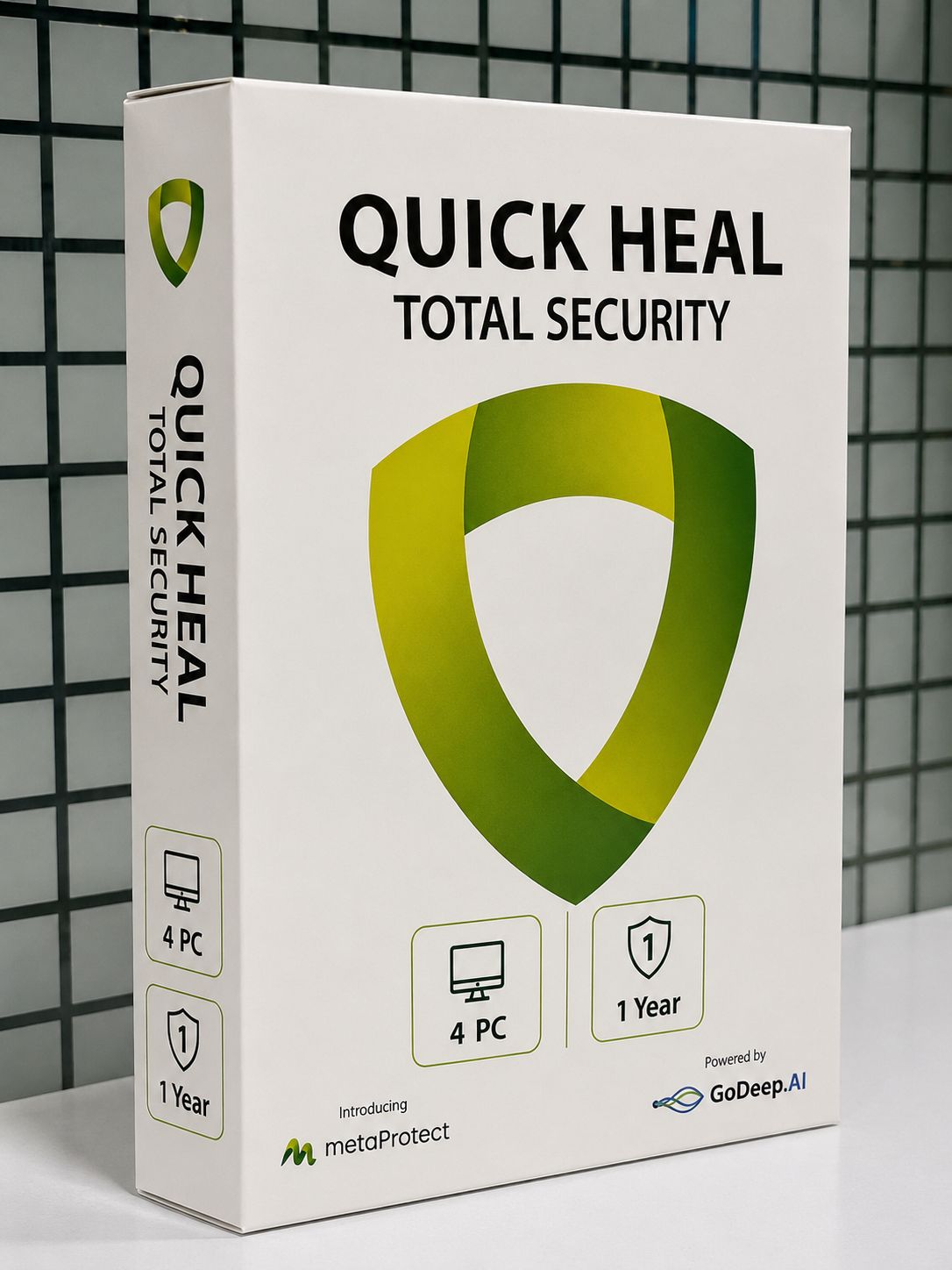 New 4pc 1yr Quick Heal Total Security