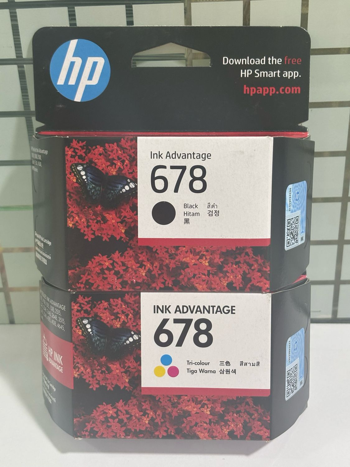 Original HP 678 Combo Pack, Ink Cartridge Original HP 678 Combo Pack, Ink Cartridge