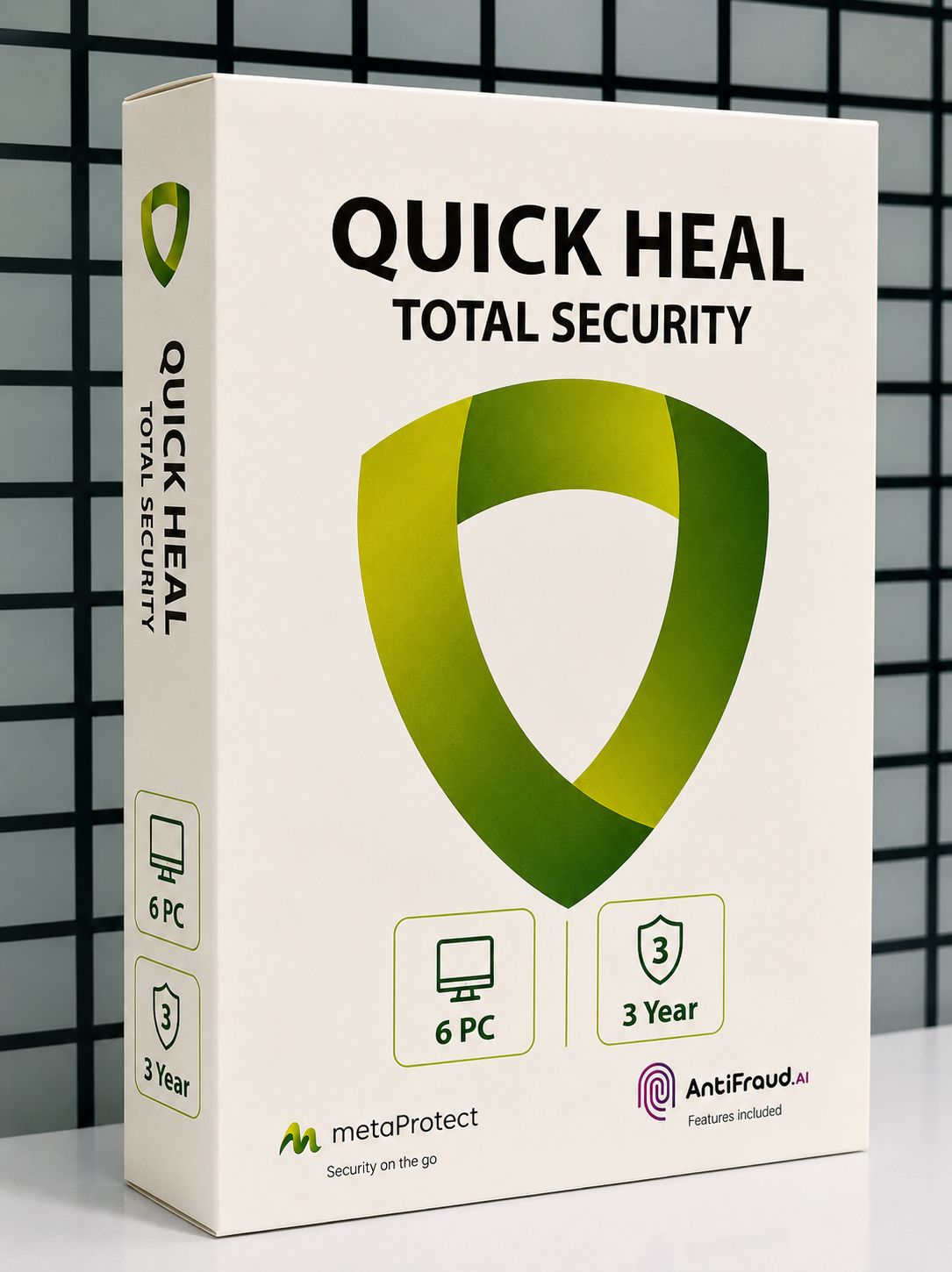 New 6pc 3yr Quick Heal Total Security