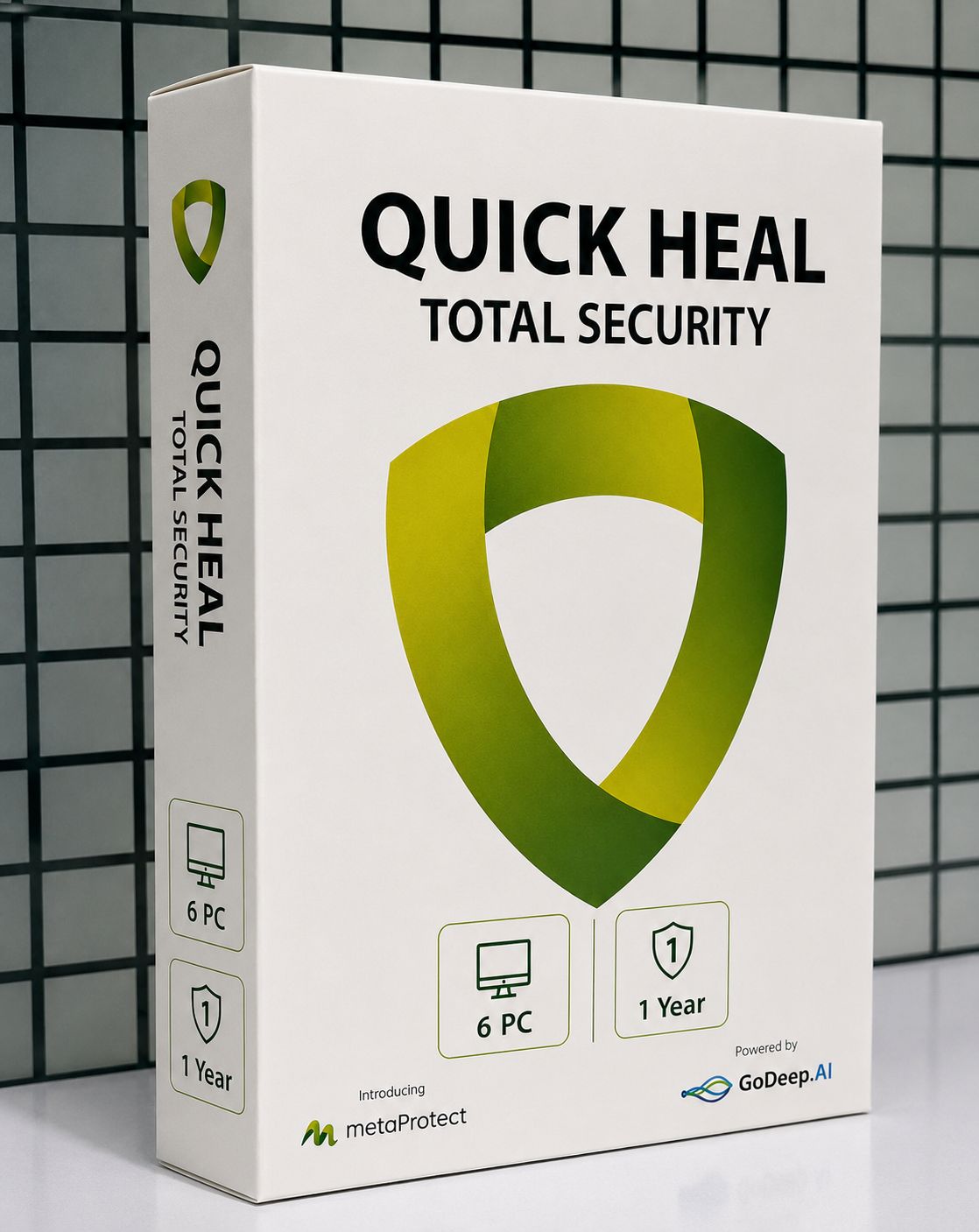 New 6pc 1yr Quick Heal Total Security