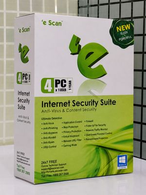 4 User, 1 Year, eScan Internet Security Suite (v.11)