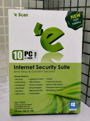 10 User, 1 Year, eScan Internet Security Suite (v.11)