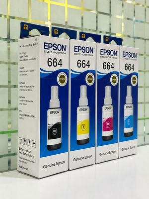 Epson 664 set of 4 bottle (L365, L380, L385, L405, L455, L485) Epson 664 set of 4 bottle (L365, L380, L385, L405, L455, L485)