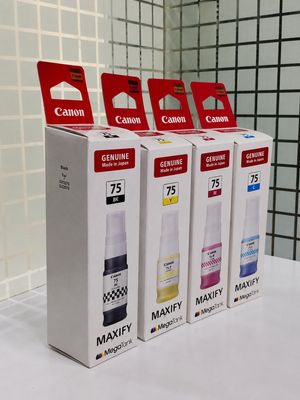 Canon GI-75 Set of 4 Ink Bottle (GX1070, GX2070)