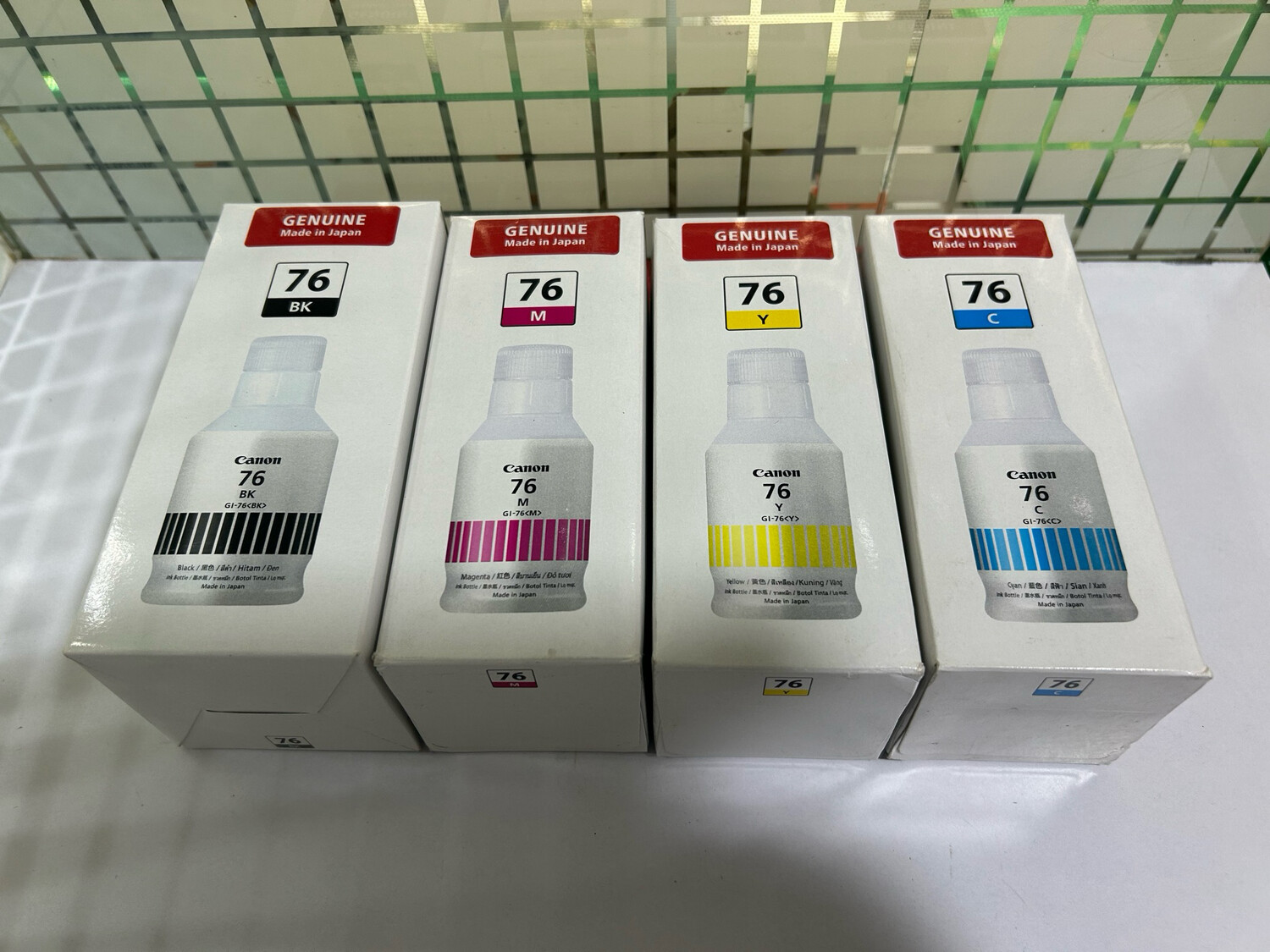 Canon GI-76 set of 4 Bottle (GX5570, GX6070, GX6570, GX7070)
