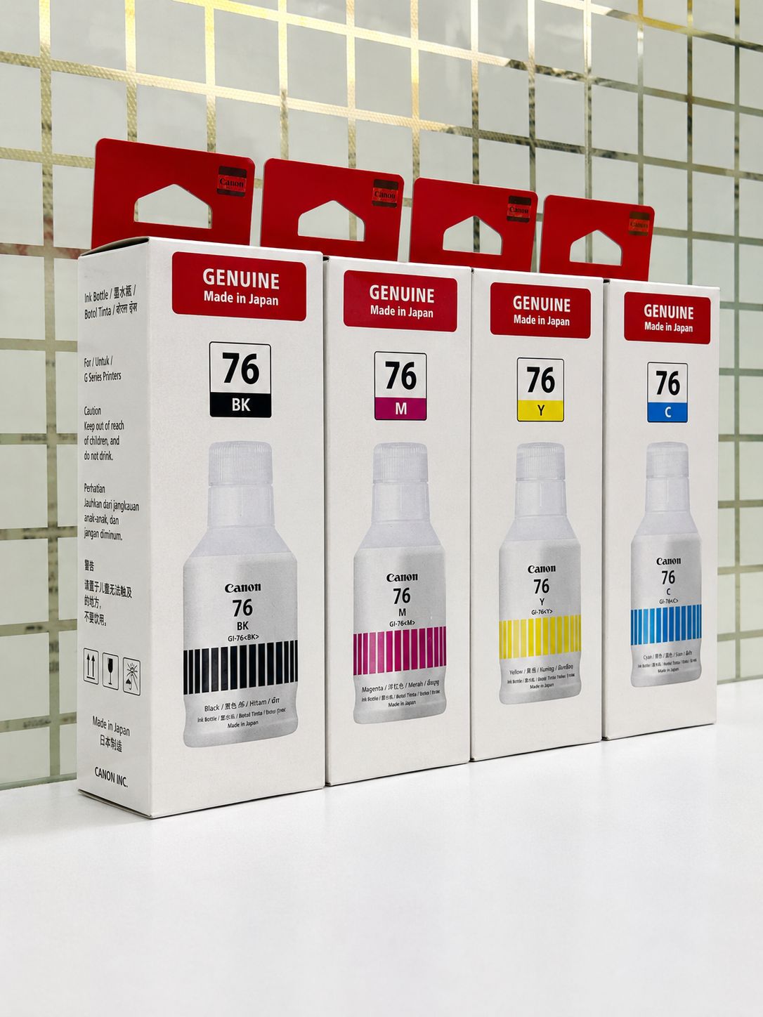 Canon GI-76 set of 4 Bottle (GX5570, GX6070, GX6570, GX7070)