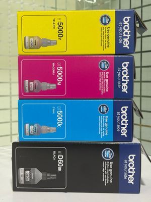 Brother D60, BT5000 set of 4 bottle (T820dw, T825dw, T810w, T910dw)