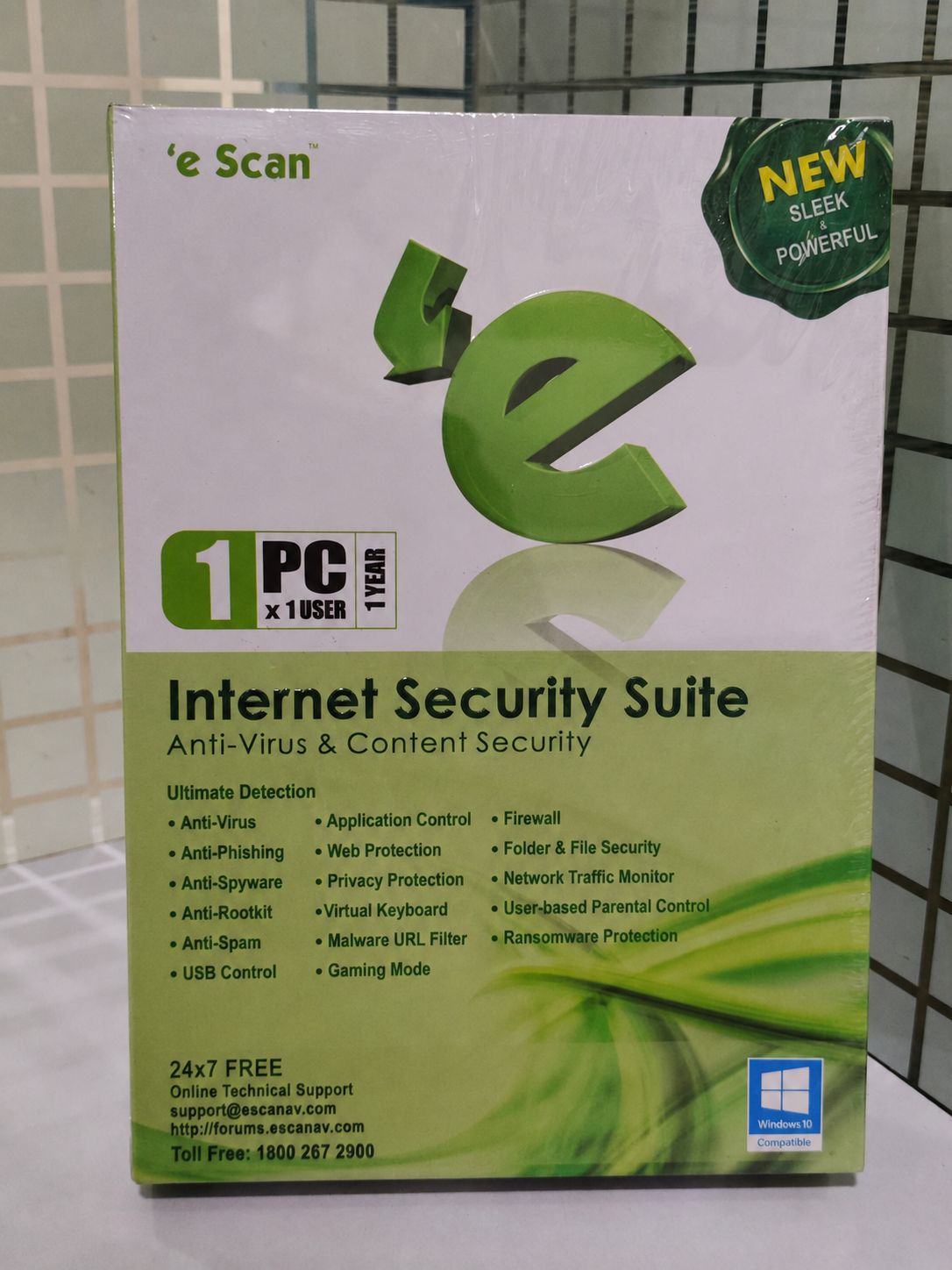 Renewal, 1 User, 1 Year, eScan Internet Security Suite (v.11)