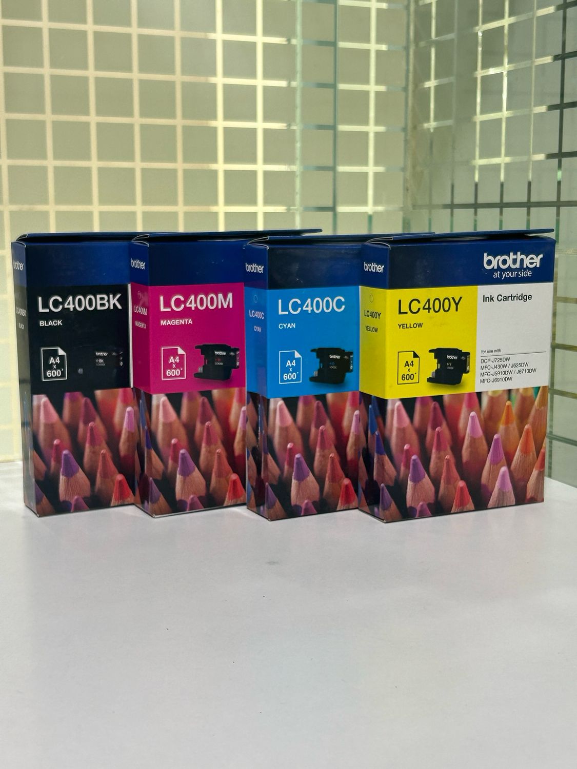 Brother LC400 Cartridge Set of 4 (J725dw, J430w, J625dw) Brother LC400 Cartridge Set of 4 (J725dw, J430w, J625dw)
