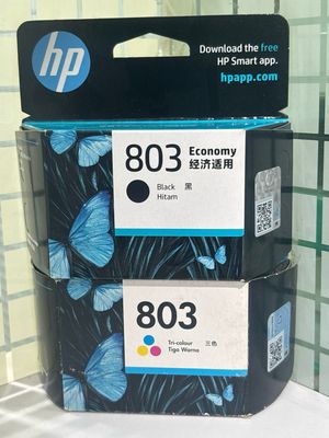 HP 803 Black + Tri-Color (DeskJet 2132, 2623, 2622)