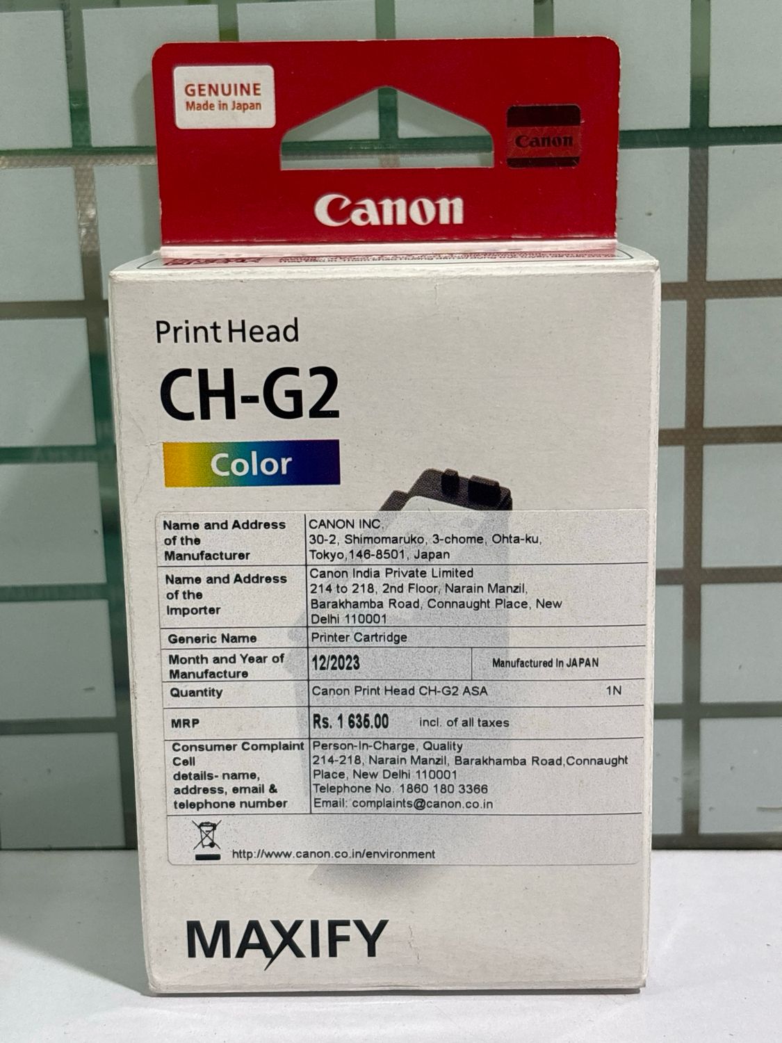 Canon CH-G2 Color Print Head
