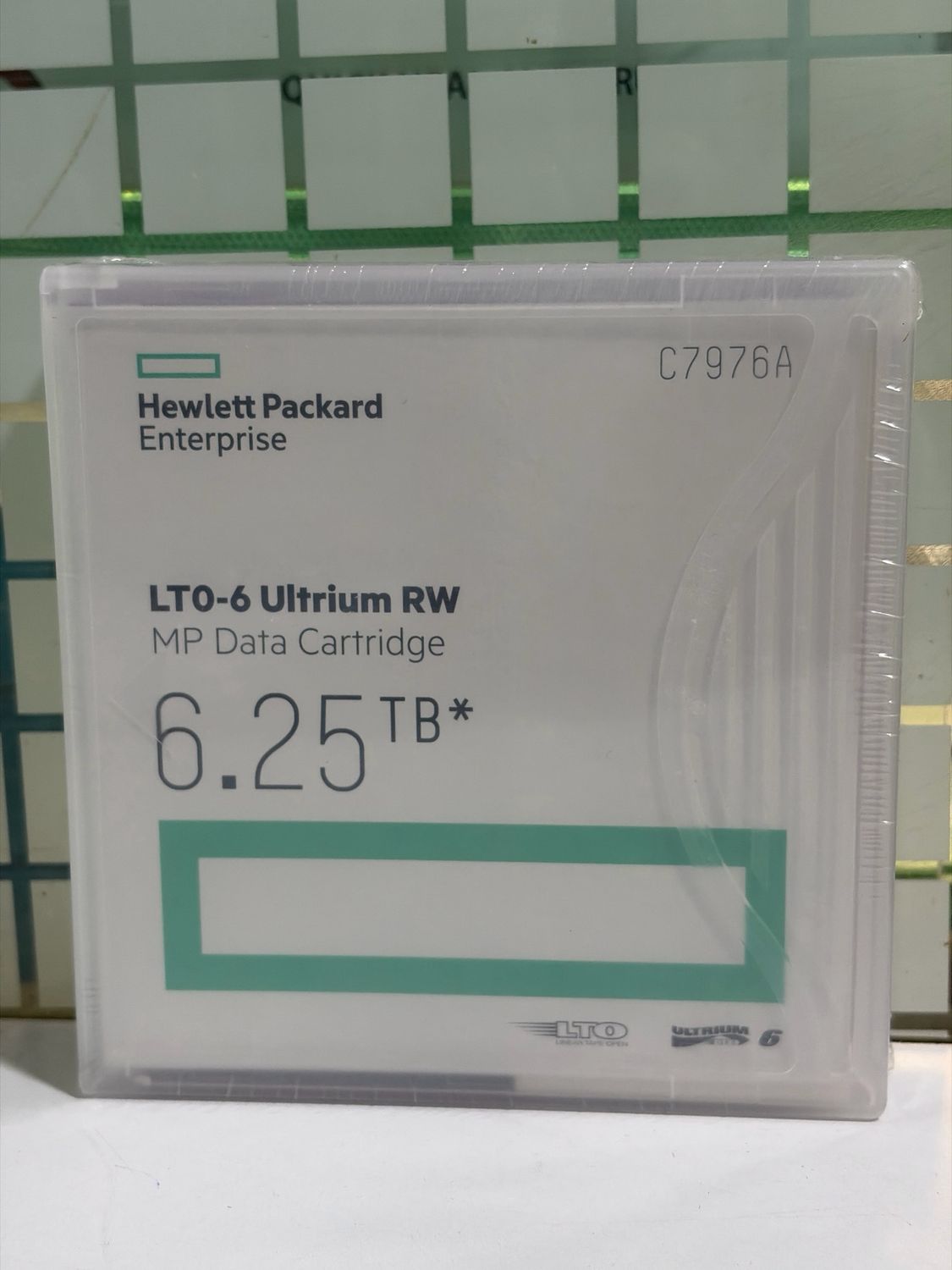 HP LTO 6 Tape Data Cartridge, 6.25tb