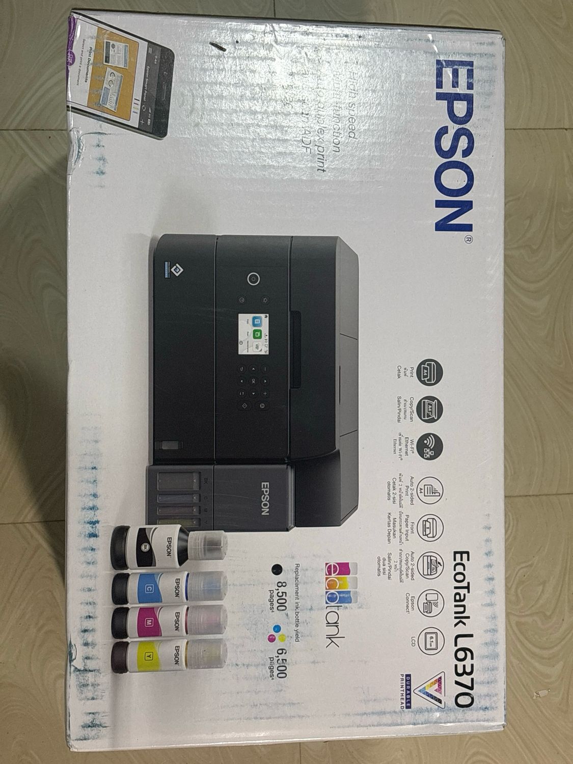 Epson L6370 (DNW/Adf) MultiFunction Ink Tank Printer