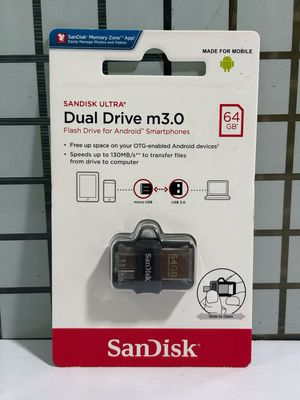 Sandisk 64GB OTG Pen Drive (m3.0 SDDD3)
