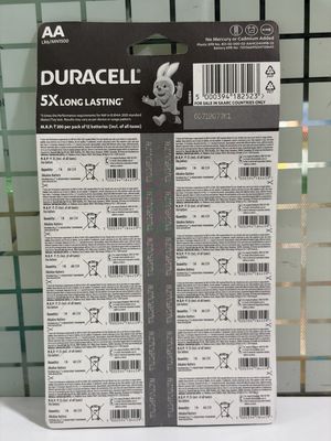 Duracell AA Alkaline 12-Battery (Pack of 10)