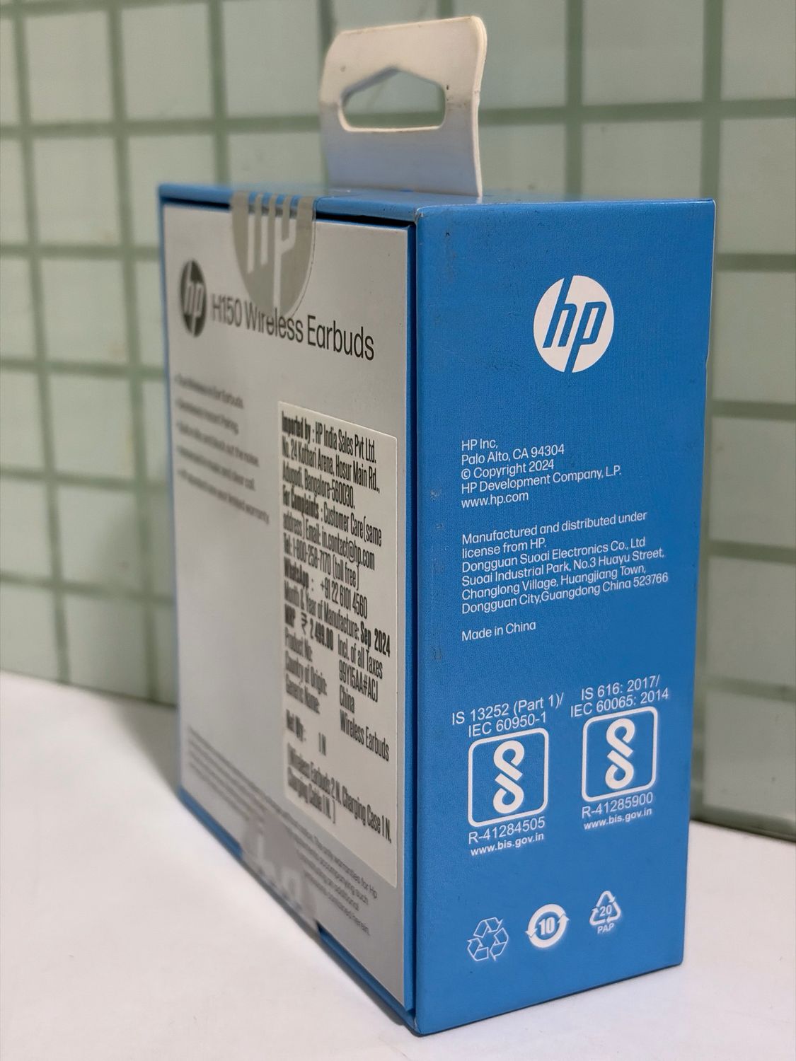 HP H150 Wireless Earbuds (Black)