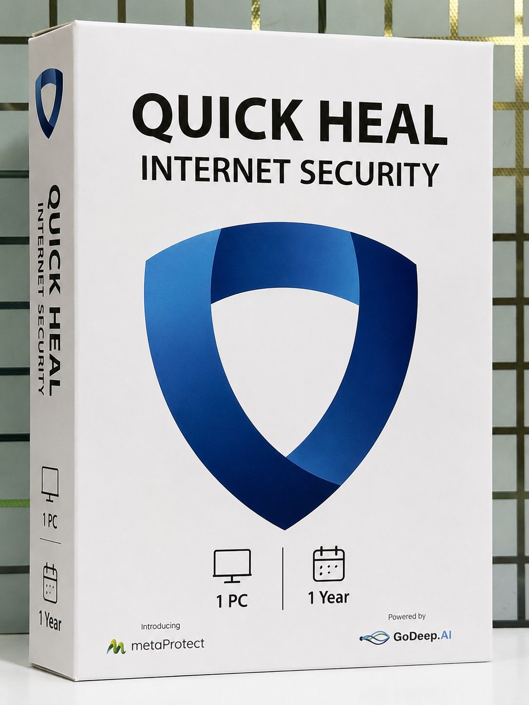 New 1pc 1yr Quick Heal Internet Security