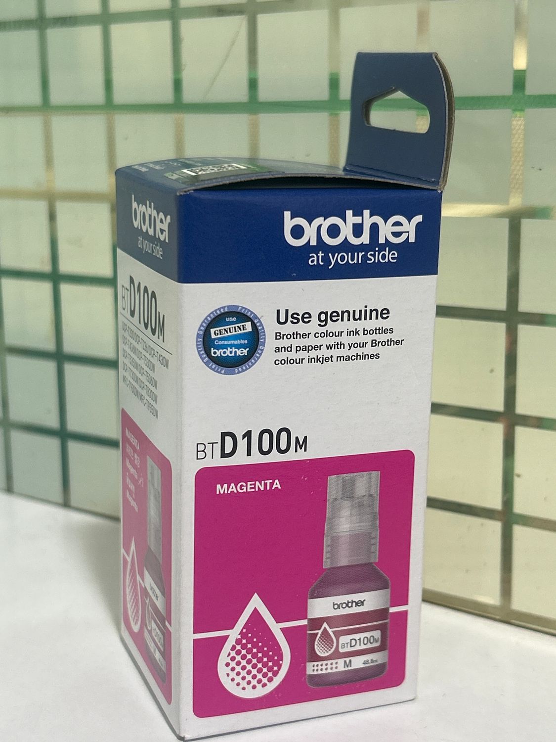 Brother BTD100M Magenta Ink Bottle (T230, T236, T430W, T436W)