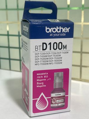 Brother BTD100M Magenta Ink Bottle (T230, T236, T430W, T436W)