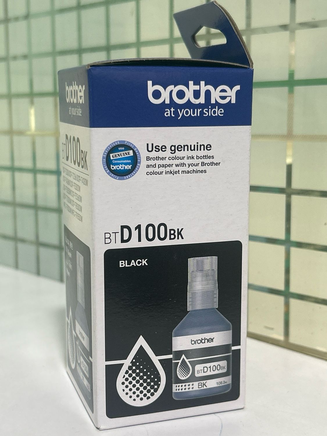 Brother BTD100BK Black Ink Bottle (T230, T236, T430W, T436W)