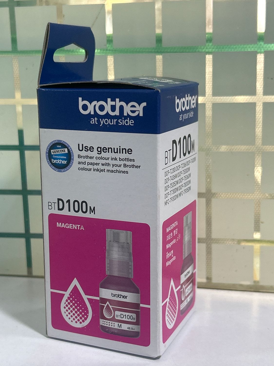 Brother BTD100C Cyan Ink Bottle (T230, T236, T430W, T436W)