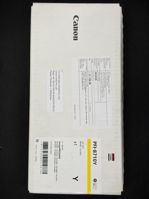 Canon PFI-8710Y Yellow Ink Tank Cartridge Canon PFI-8710Y Yellow Ink Tank Cartridge