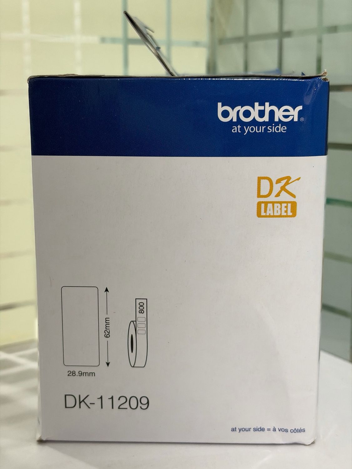 Brother DK-11209 Labels Roll (pack of 3)