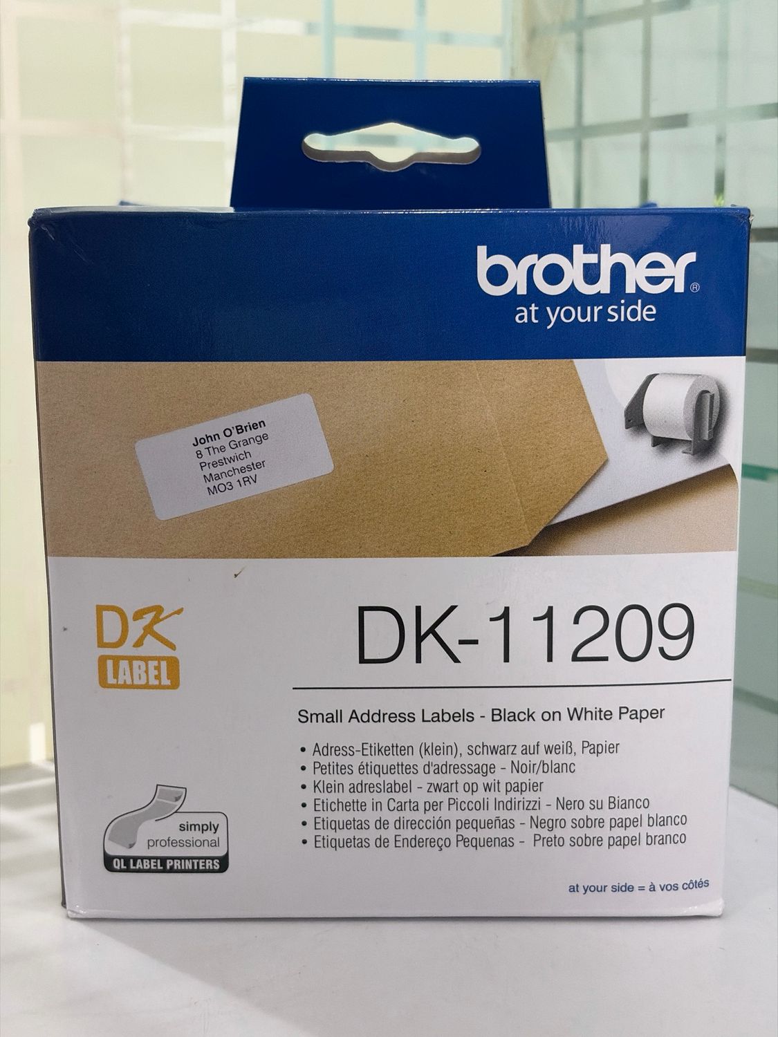 Brother DK-11209 Labels Roll (pack of 3)