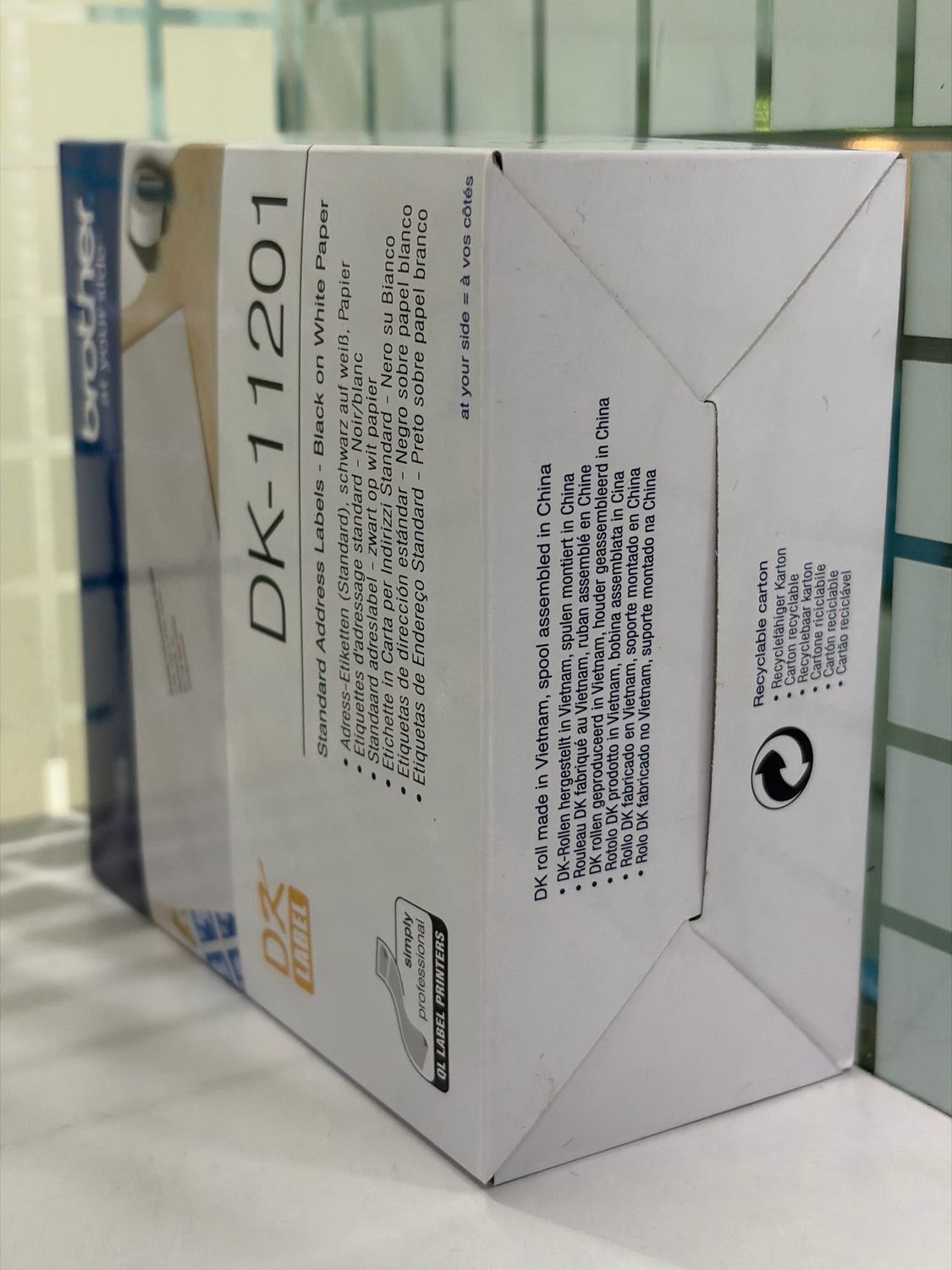 Brother DK-11201 Labels Roll (pack of 3)