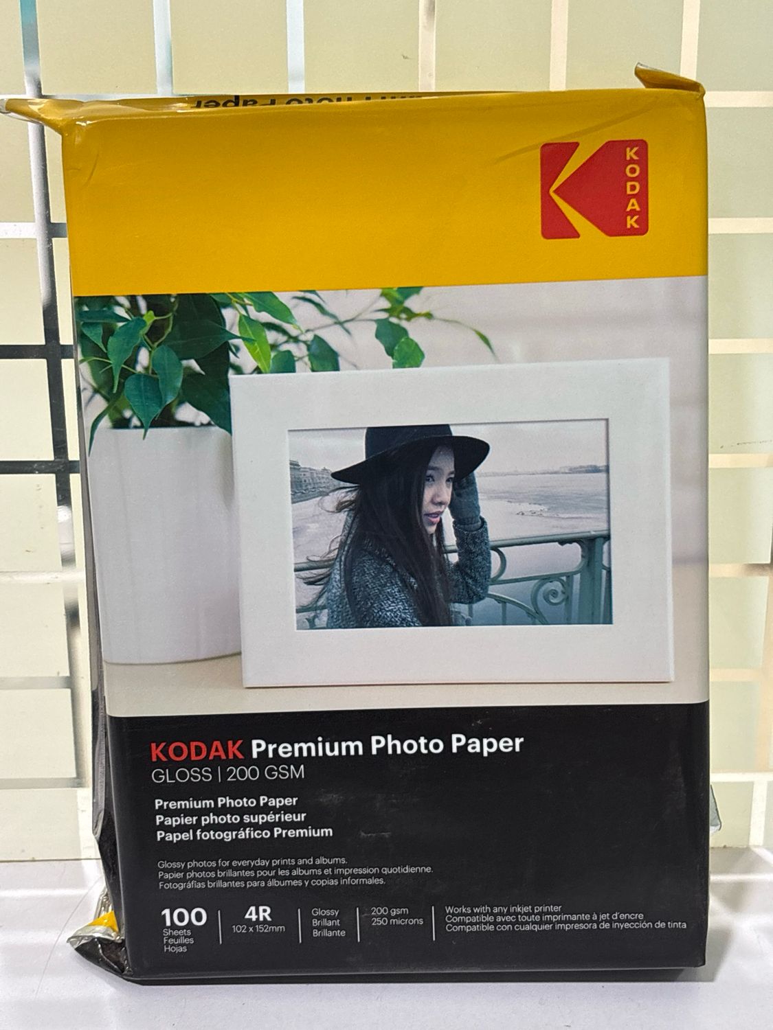 Kodak 200gsm 4R 4x6 Photo Paper (pack of 10) Kodak 200gsm 4R 4x6 Photo Paper (pack of 10)