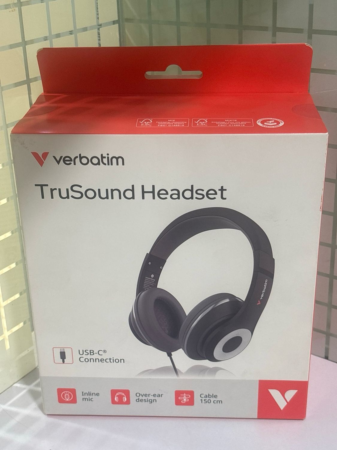 Verbatim Type-C TruSound Headset (30198)