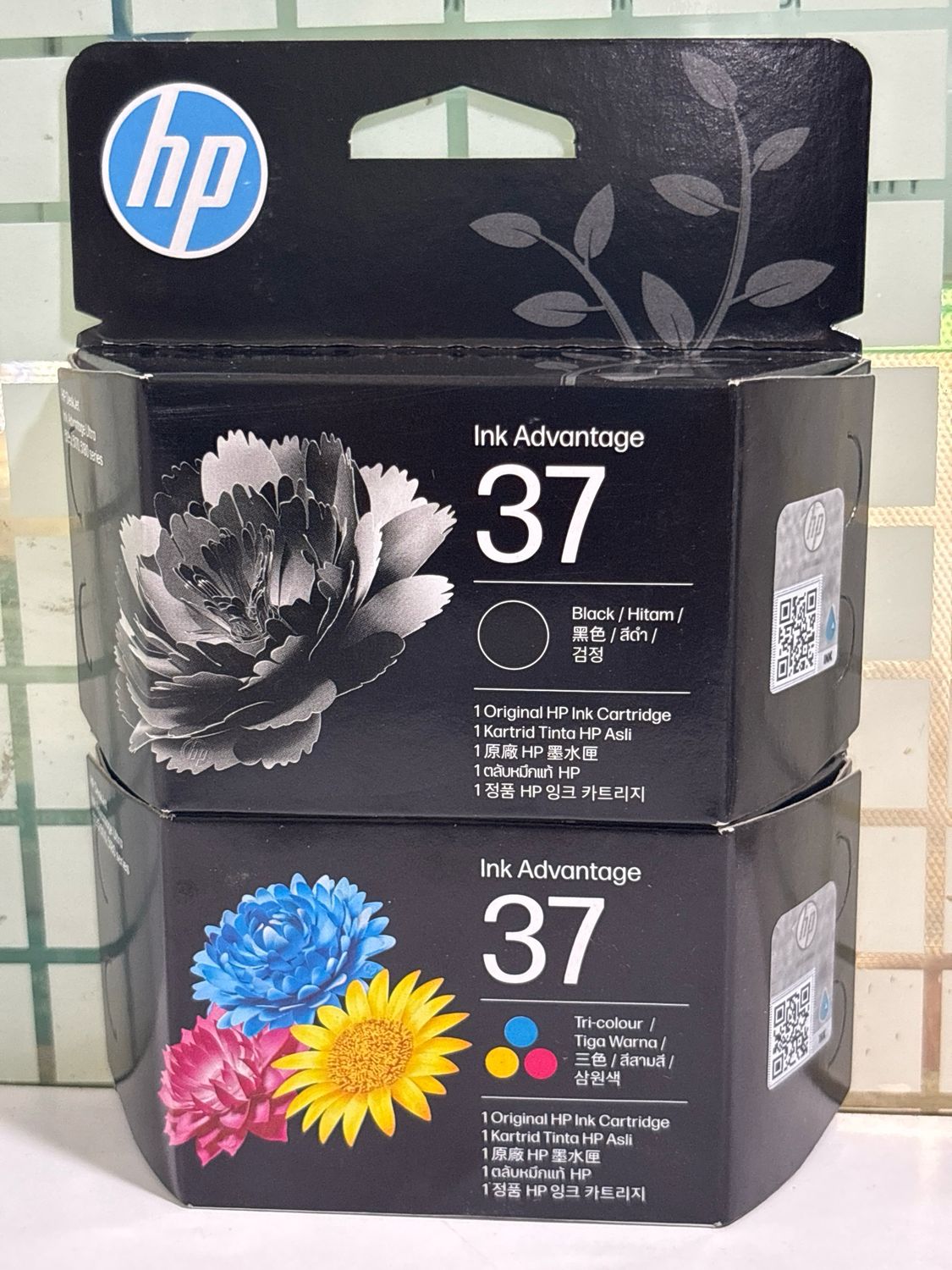 HP 37 Black &amp; Tri-Colour (5127, 5827, 5130, 5170, 5180)
